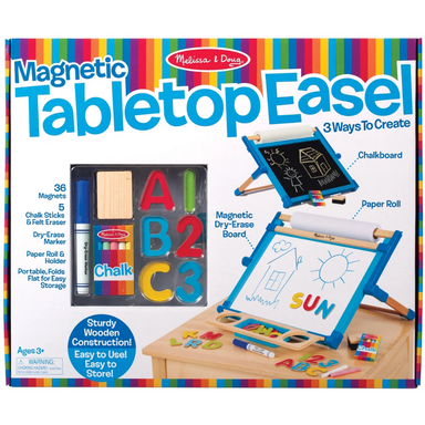 Double Sided Magnetic Tabletop Easel
