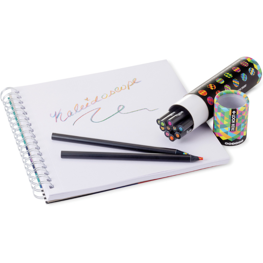 Kaleidoscope Jumbo Multi-Colored Prism Pencils