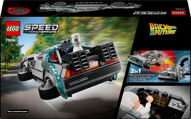 LEGO&reg; Speed Champions Time Machine from Back to the Future 77256