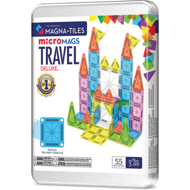 Magna-Tiles microMags Travel Deluxe 55pc