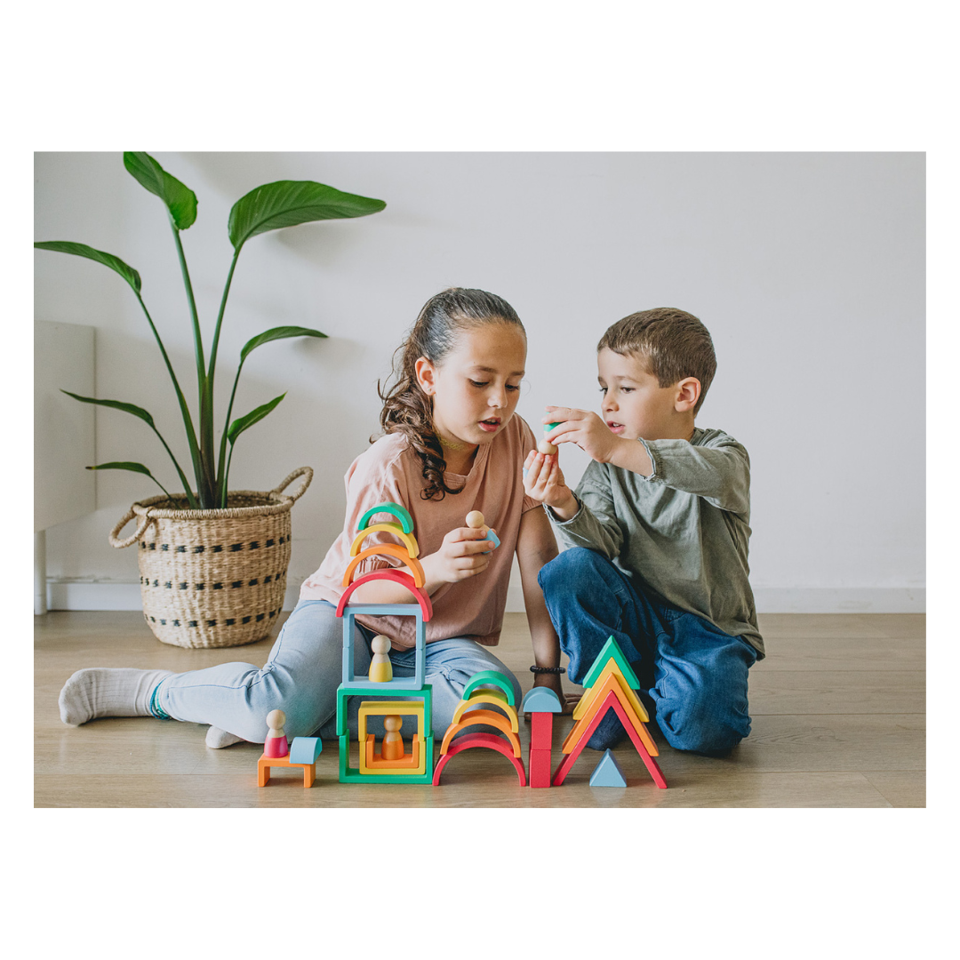 Montessori Rainbow Blocks