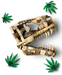 76964 Dinosaur Fossils: T Rex Skull