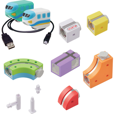 Rail Cube: Magnetic Monorail Deluxe Set