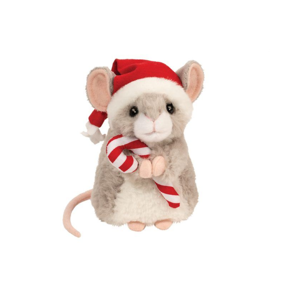 Merrie Mouse with Santa Hat &amp; Candy Cane