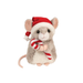 Merrie Mouse with Santa Hat &amp; Candy Cane
