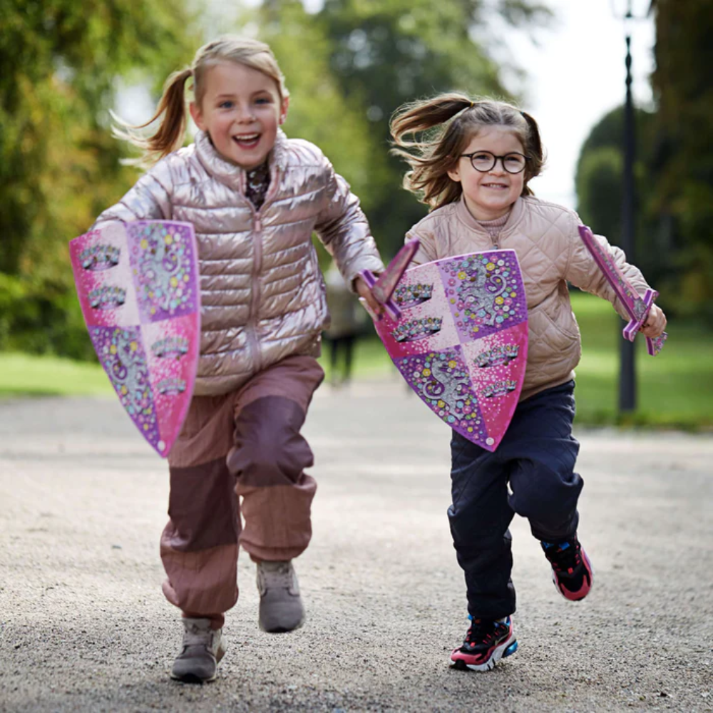 Lion Touch Crystal Princess Shield