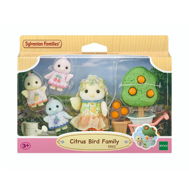 Calico Critters Citrus Bird Family