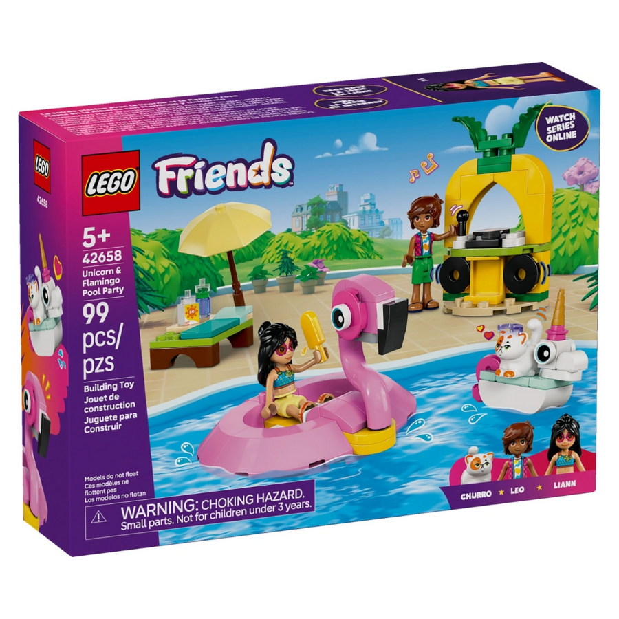 42658 Unicorn &amp; Flamingo Pool Party