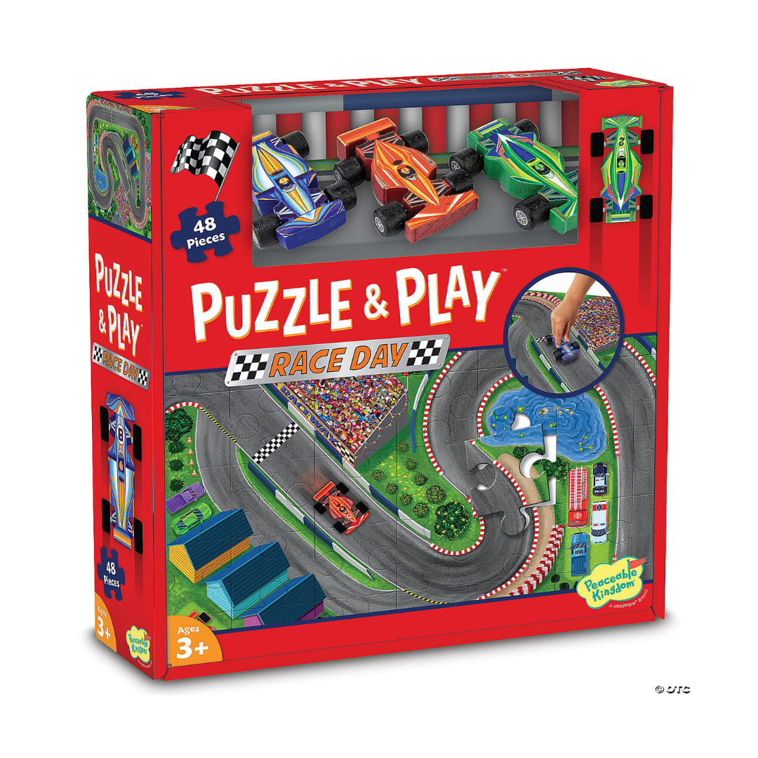 Puzzle and Play: Race Day 48pc