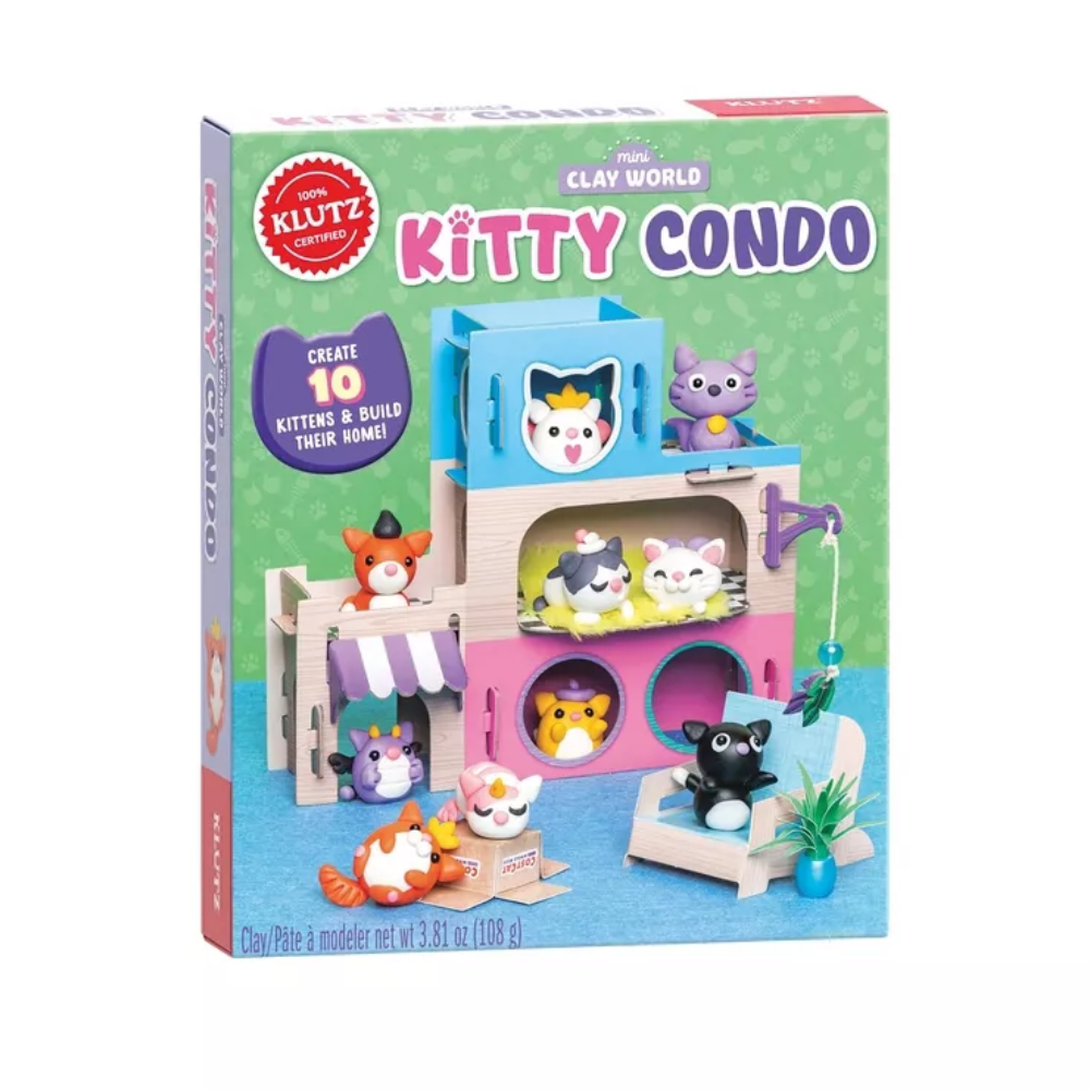Mini Clay World Kitty Condo