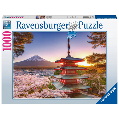 Mount Fuji Cherry Blossom View 1000pc Puzzle