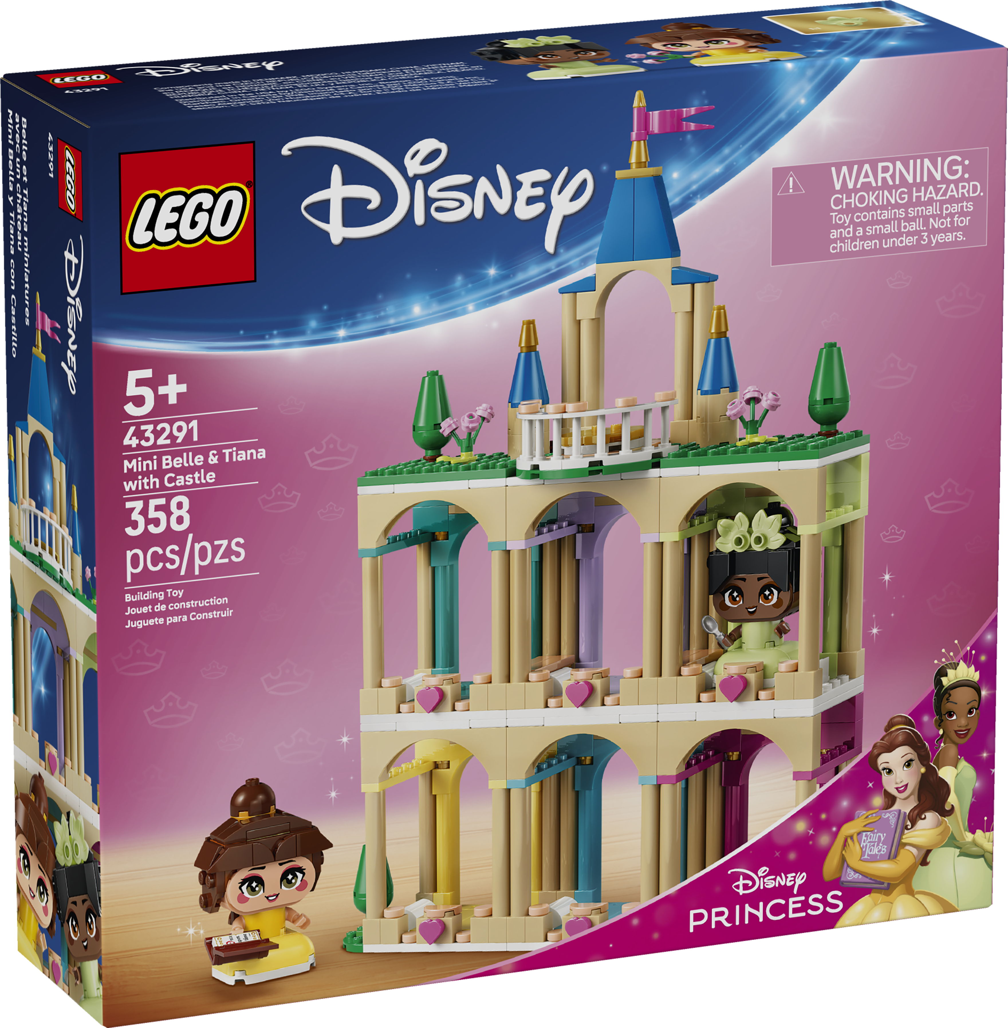 LEGO&reg; ǀ Disney Princess Mini Belle &amp; Tiana with Castle 43291