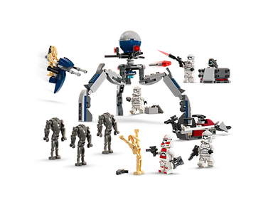 75372 Clone Trooper &amp; Battle Droid Battle Pack