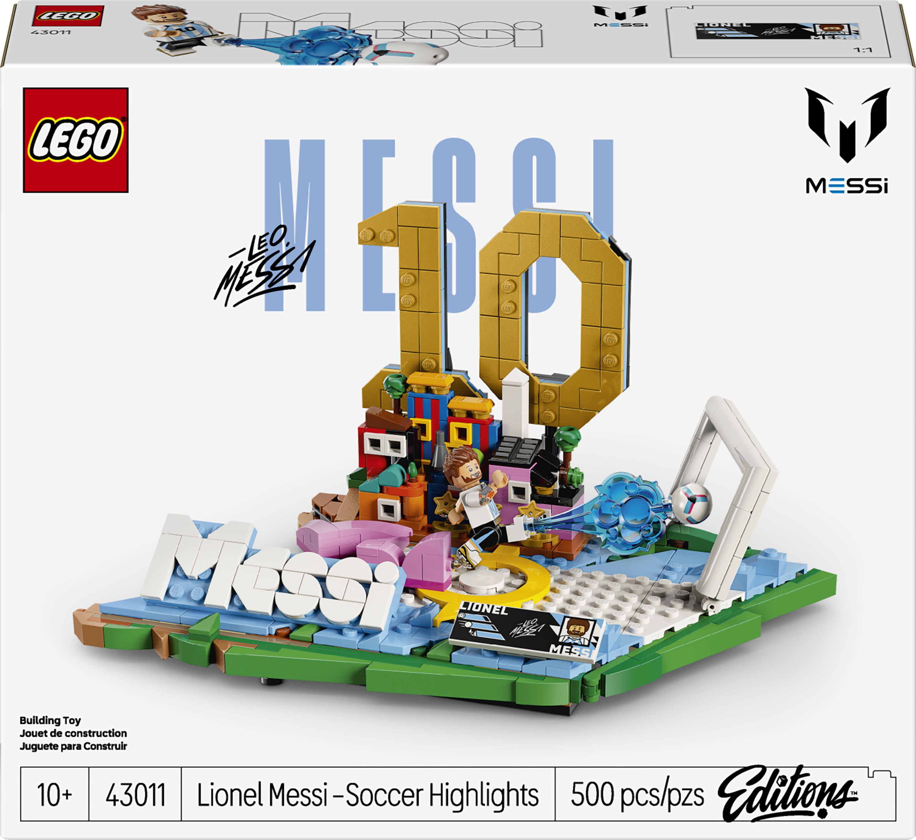 43011 LEGO&reg; Editions Lionel Messi &ndash; Soccer Highlights