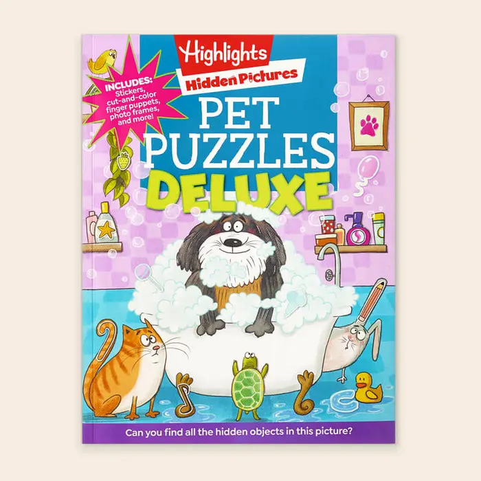 Highlights: Hidden Pictures Pet Puzzles Deluxe