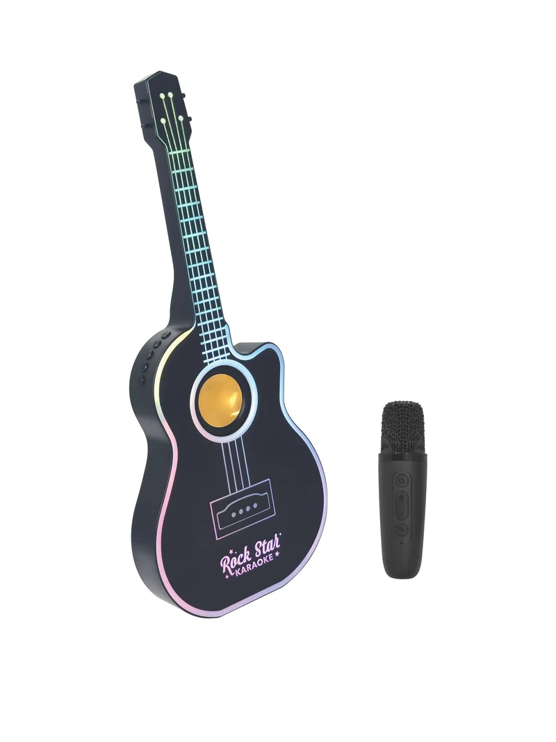 Rock Star Guitar &amp; Microphone Karaoke Set Asst.