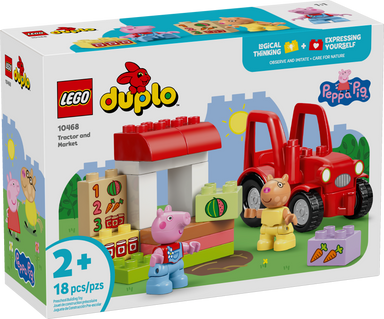 10468 LEGO&reg; DUPLO&reg; Peppa Pig Tractor and Market