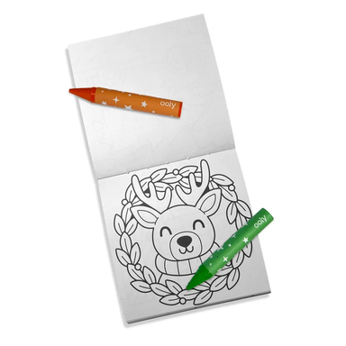Carry-Along! Coloring Book and Crayon Set: Frosty Fun