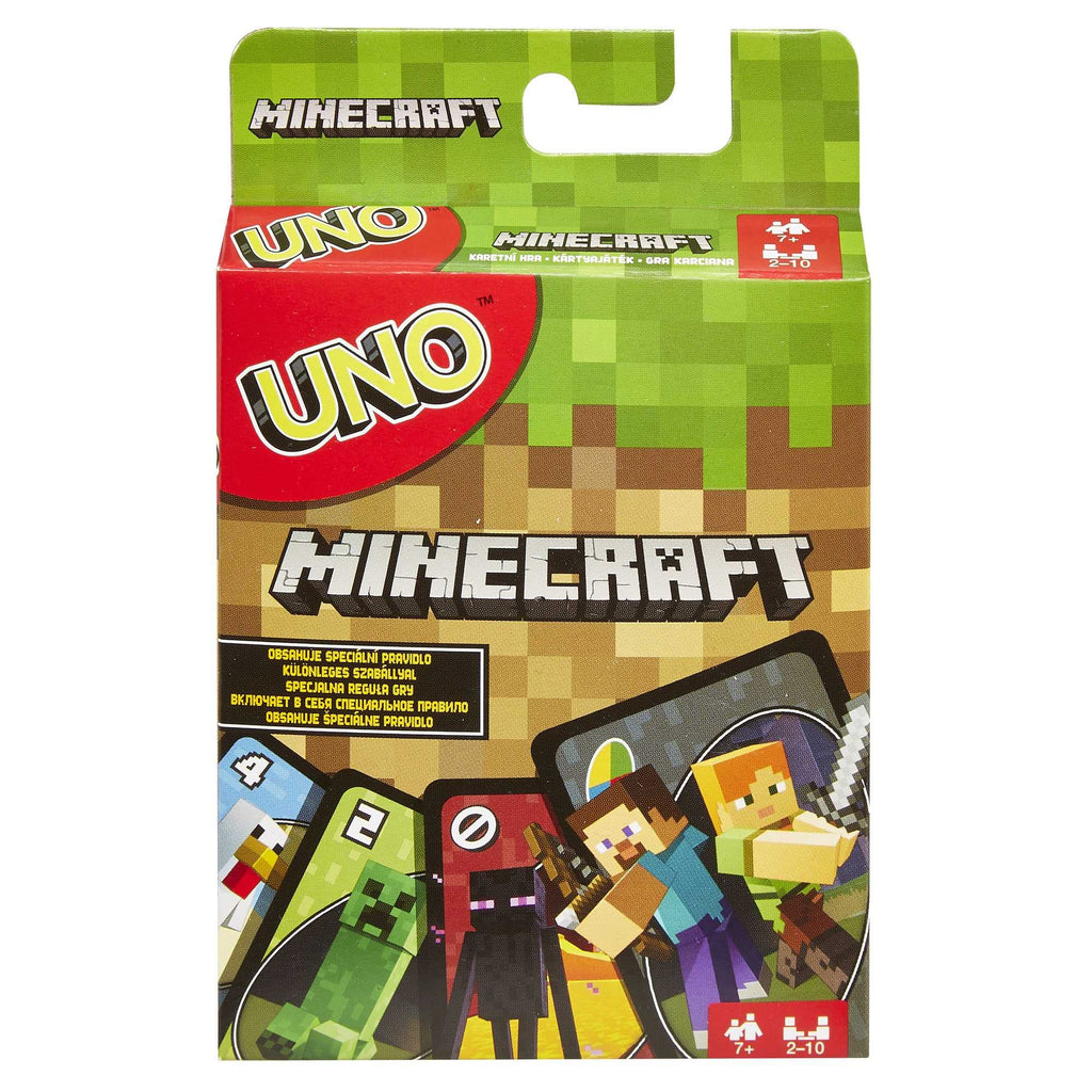 Uno - Minecraft Card Game — Snapdoodle Toys & Games