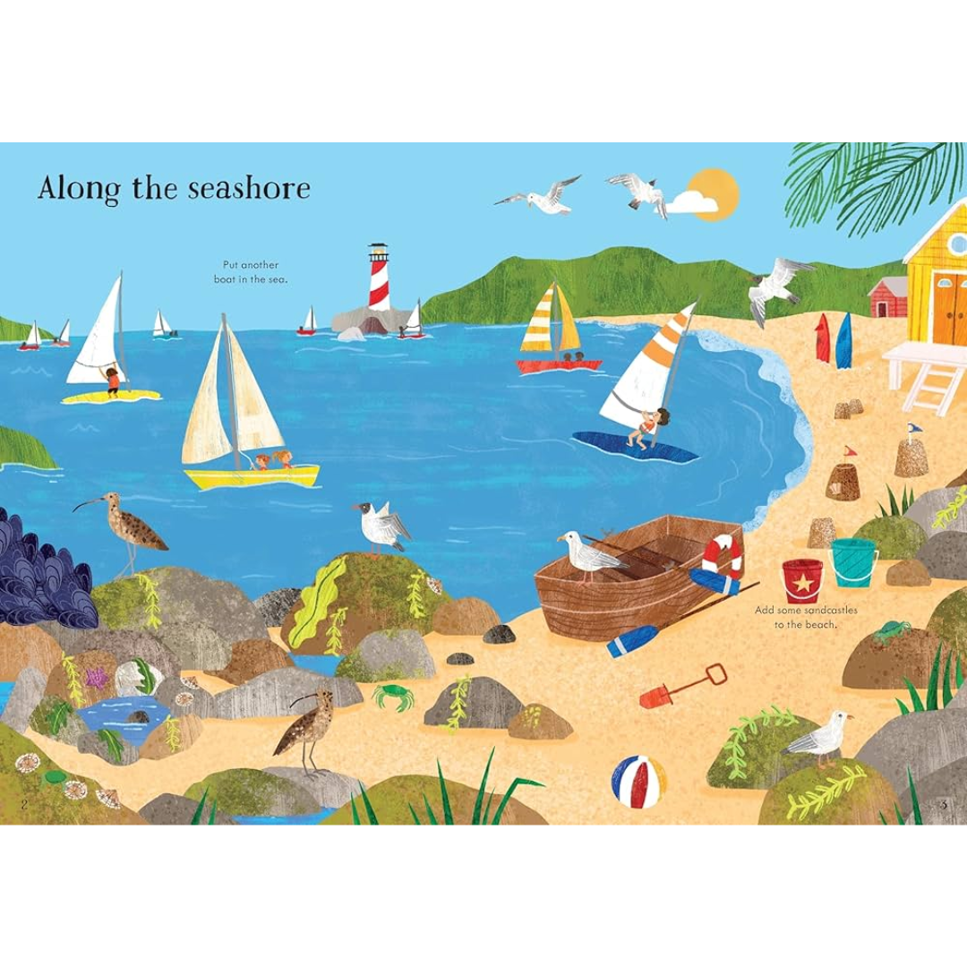 Little First Stickers - Seashore