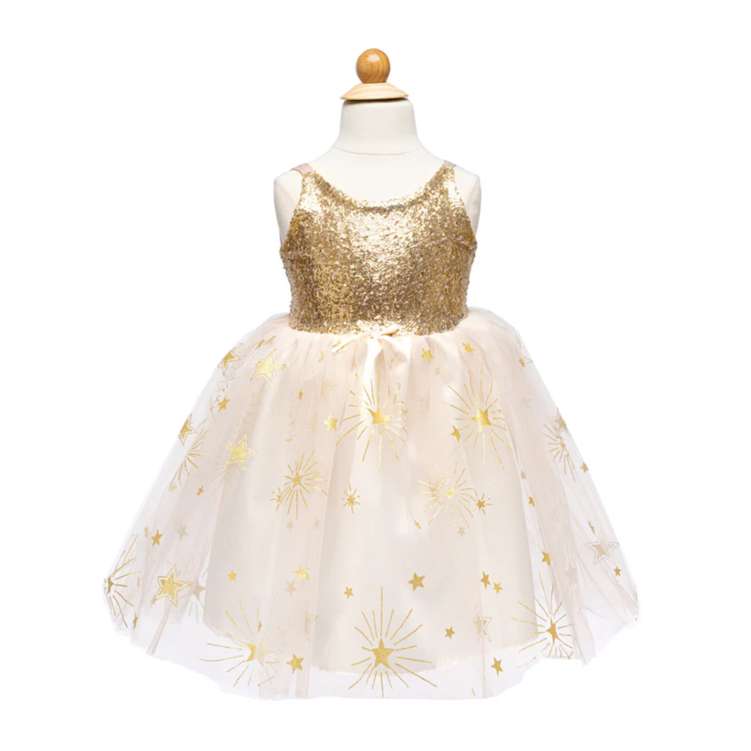 Glam Party Gold Dress 5/6