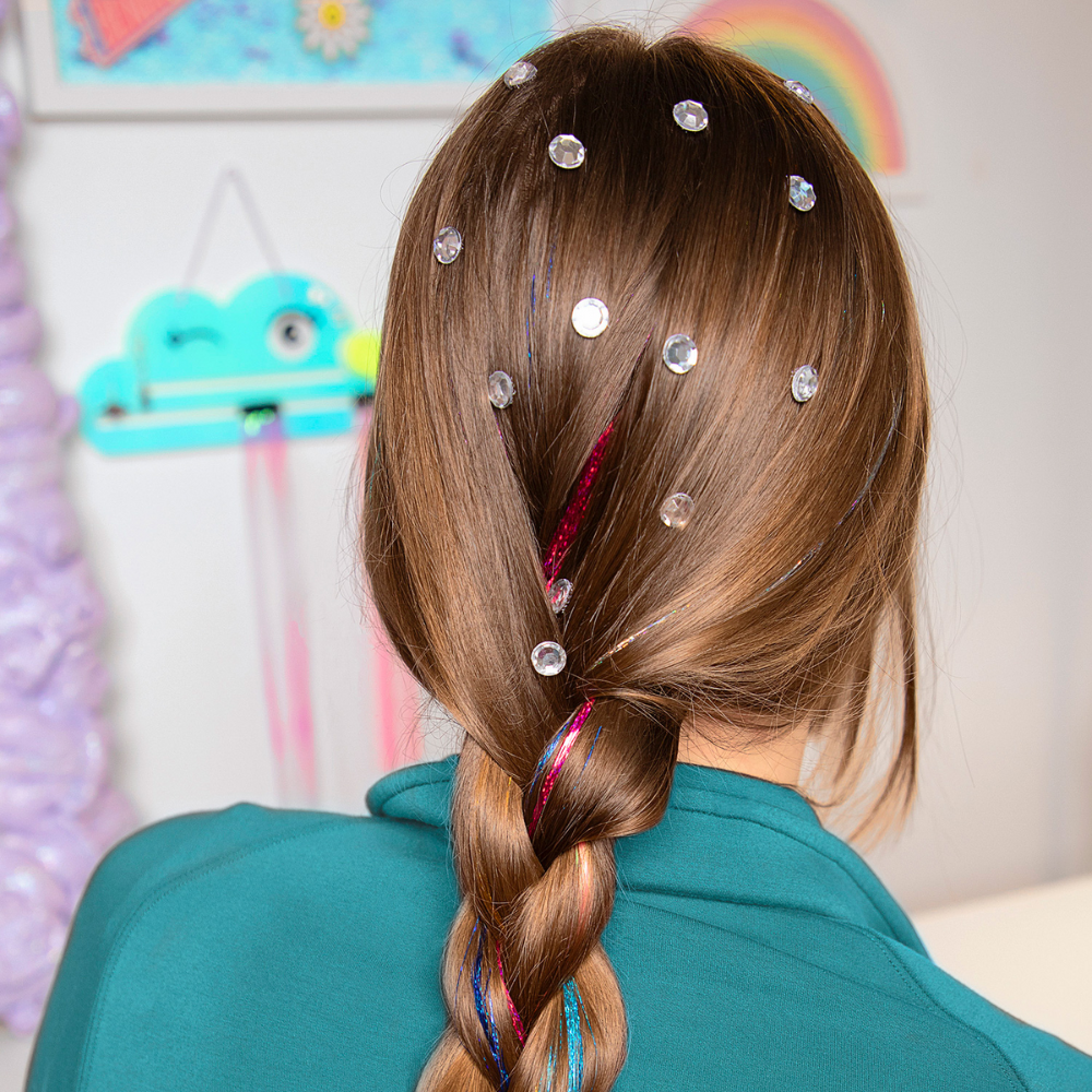 Shimmer &amp; Style Tinsel Hair Styling Kit