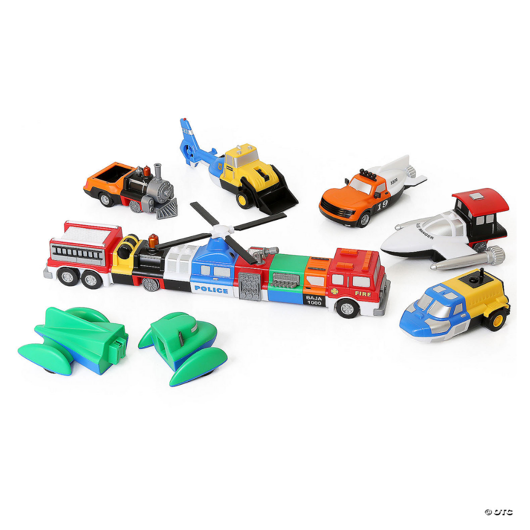 Magnetic Mix or Match Vehicles Deluxe 2