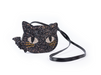 Cat's Meow Glitter Kitty Purse