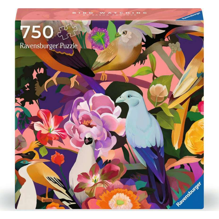 Art&amp;Soul: Bird Watching 750pc Puzzle