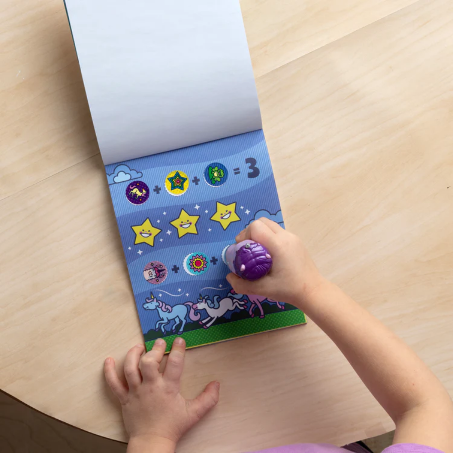 Sticker WOW! Purple Unicorn