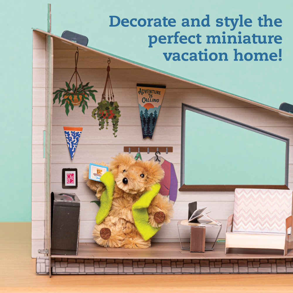 DIY Miniature Cozy Bear Cottage