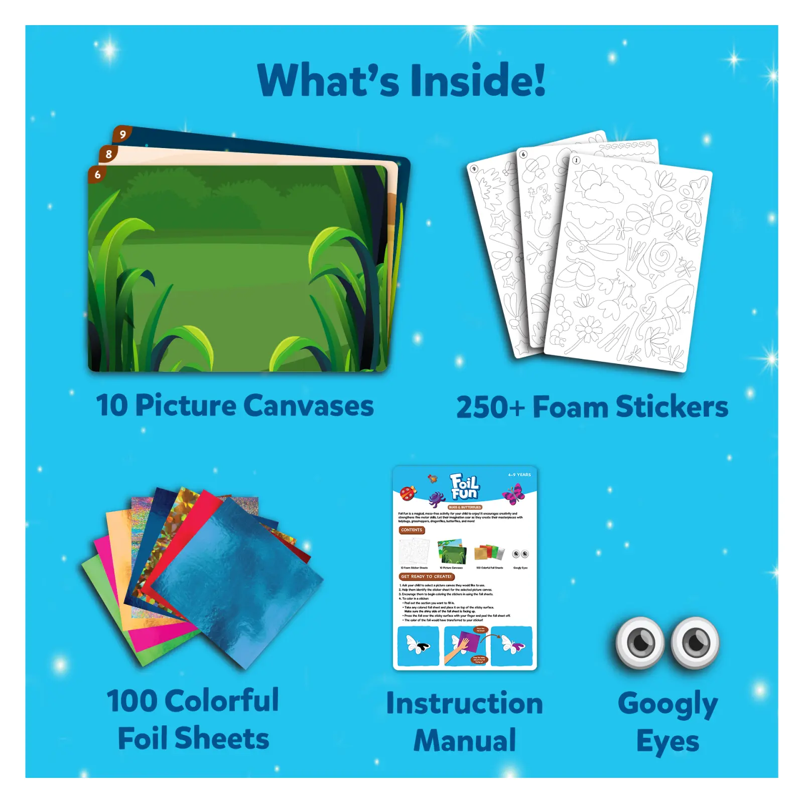 Foil Fun: Bugs &amp; Butterflies