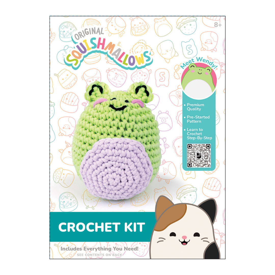 Squishmallow Crochet Kit - Wendy Frog