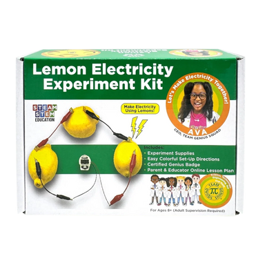 Lemon Electricity - STEM Experiment Kit - Make Electricity With Food