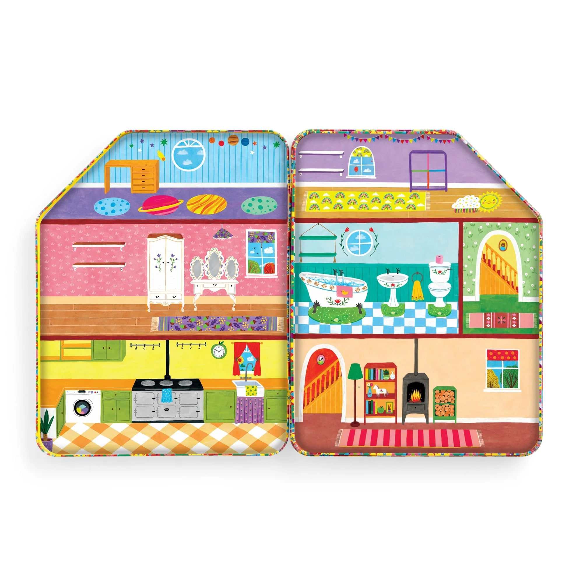 Woodland Wonder Magnetic Playhouse Set