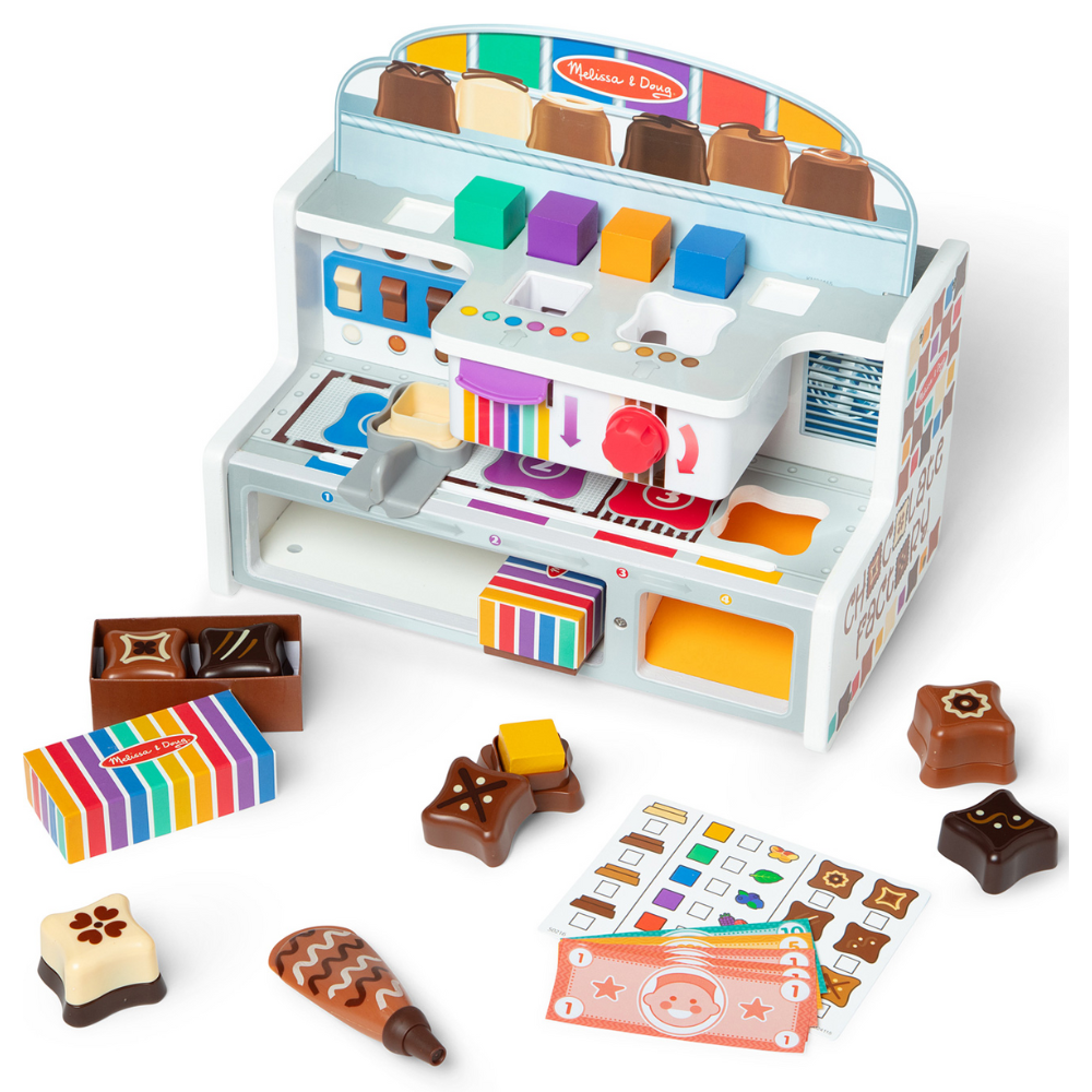 Wooden Chocolate Factory Play Set