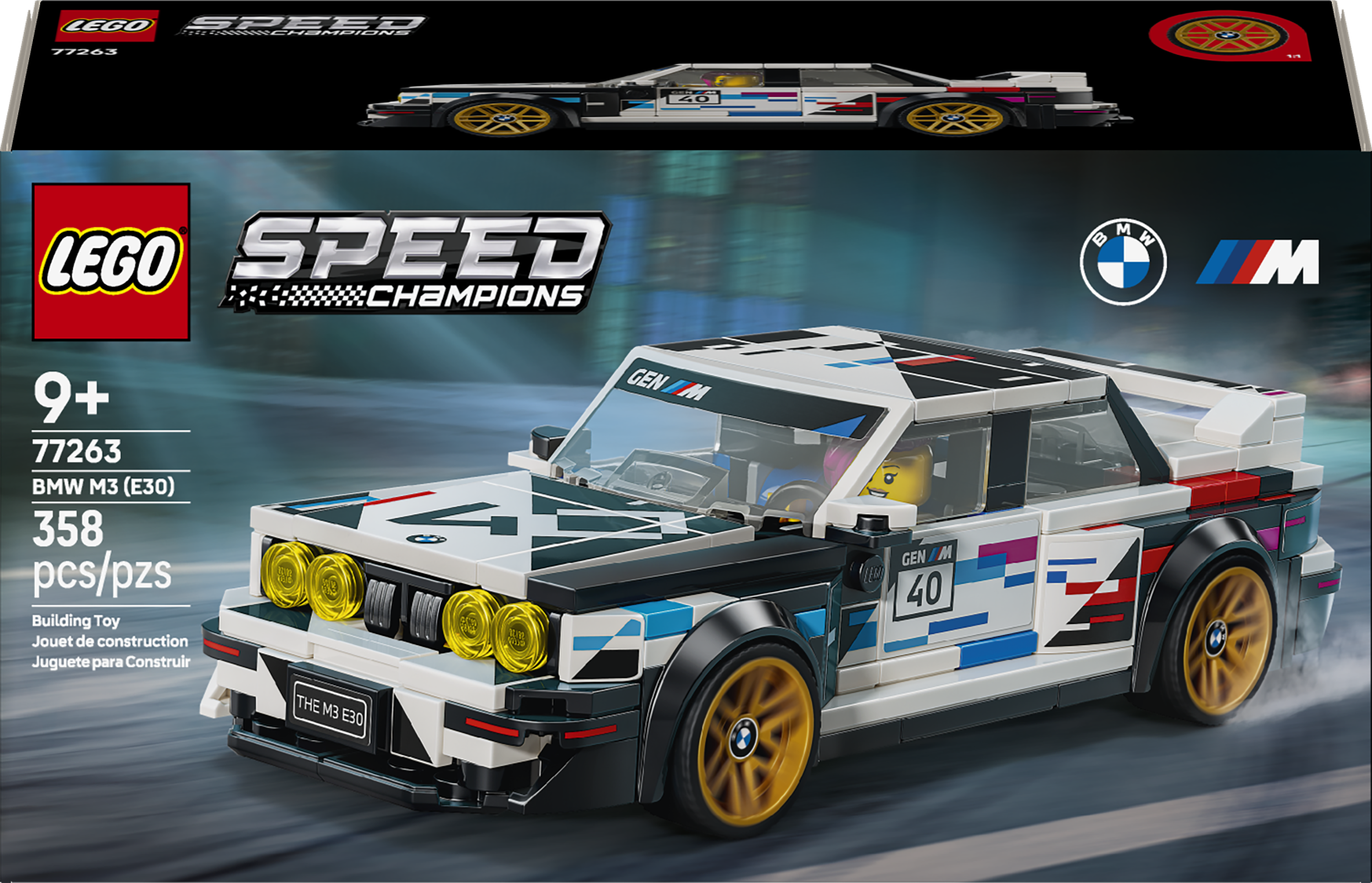 77263 LEGO&reg; Speed Champions BMW M3 (E30)