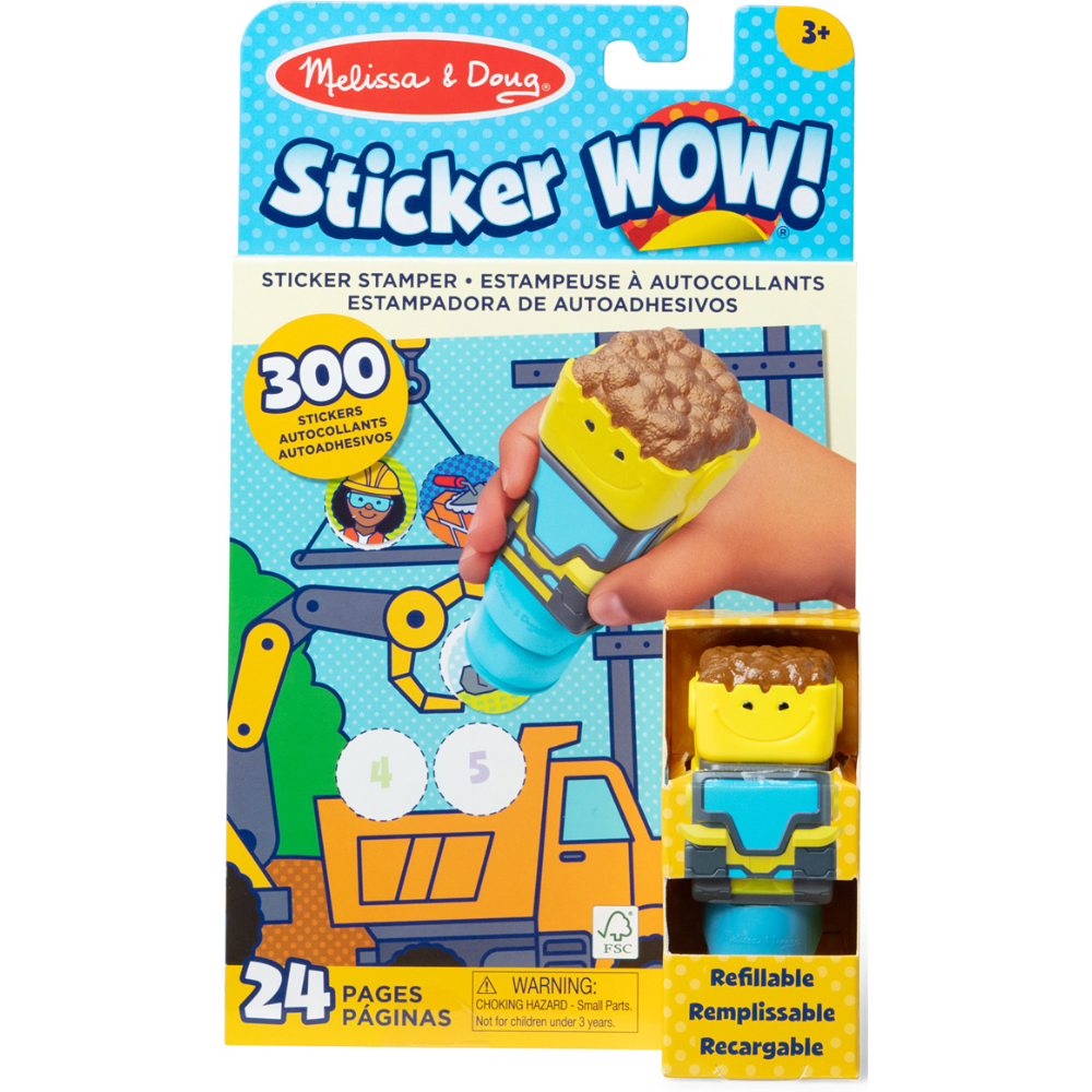 Sticker Wow! Bulldozer