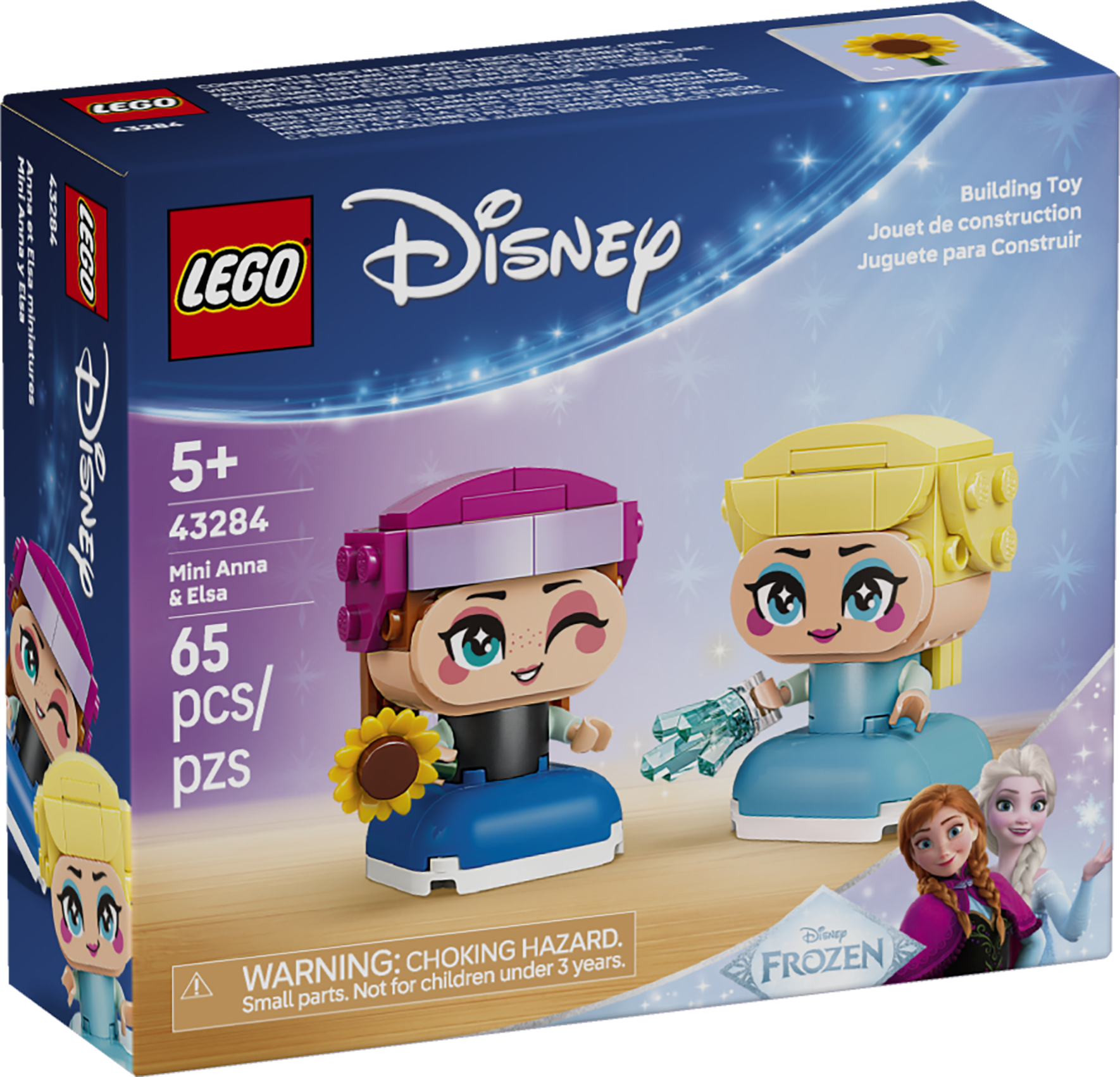 LEGO&reg; ǀ Disney Frozen Mini Anna &amp; Elsa Building Toy 43284
