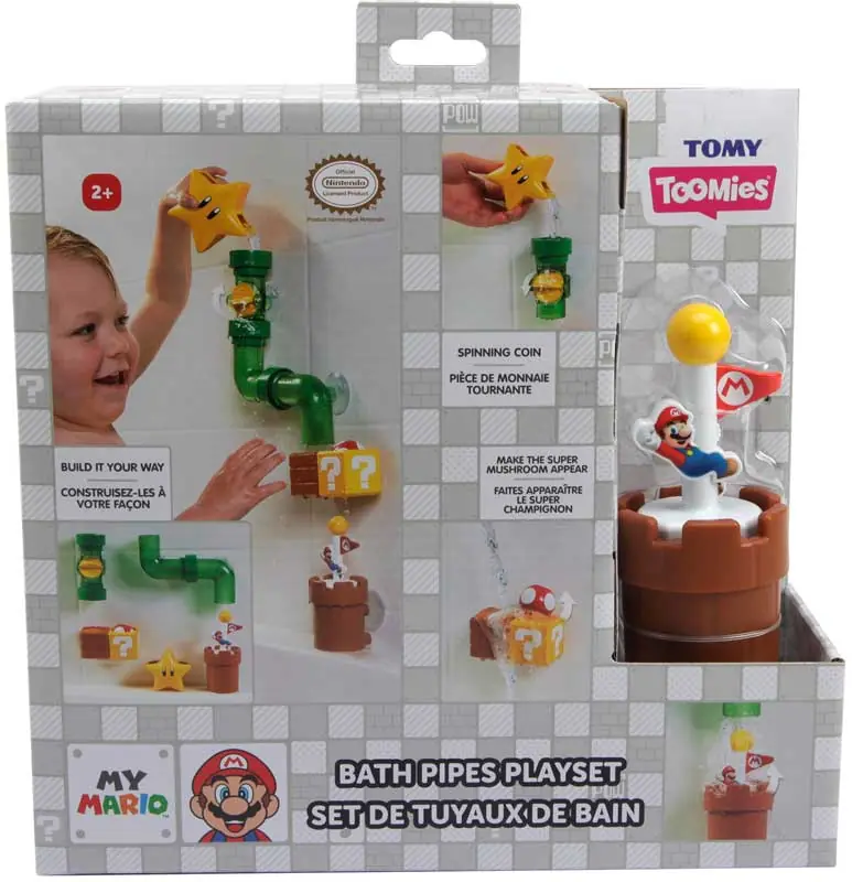 Mario Bath Pipes Playset