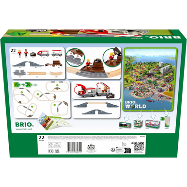 BRIO Starter Travel Train Set