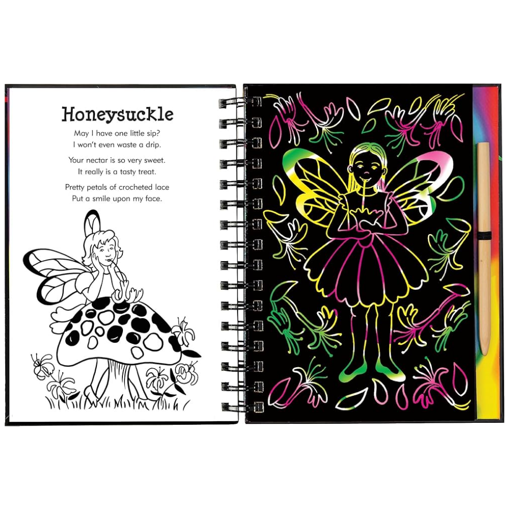 Scratch &amp; Sketch: Garden Fairies