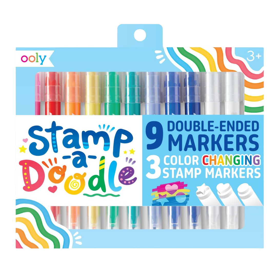 Stamp A Doodle Double Ended Markers 12pk