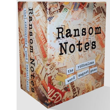 Ransom Notes Magnet Game