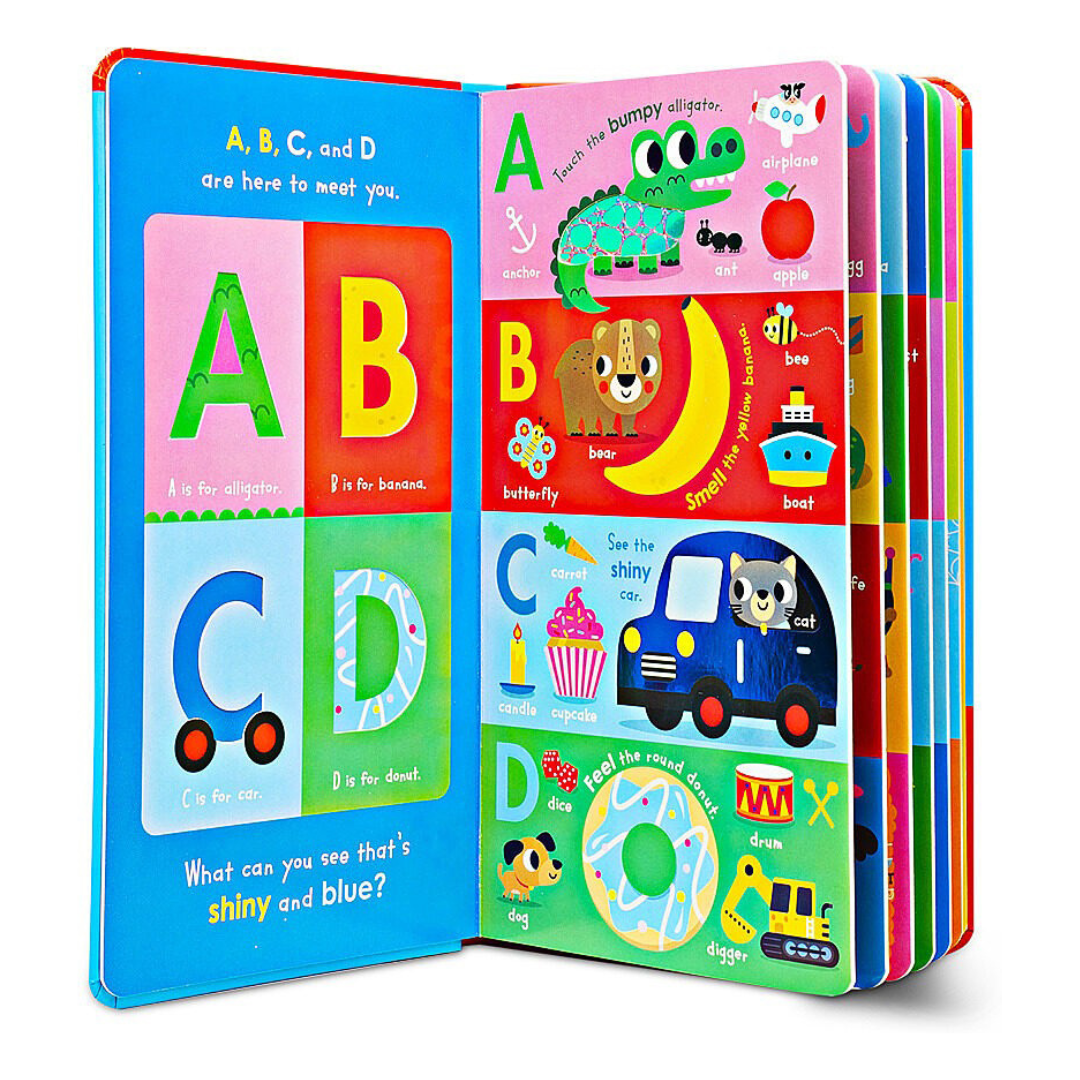 My Busy Shiny Touchy Smelly ABC: Scholastic Early Learners