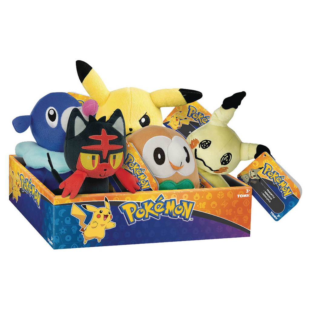 POKEMONDOLLS ぬいぐるみ 4体セット Pokemon 8in Plush Asst. — Snapdoodle Toys & Games