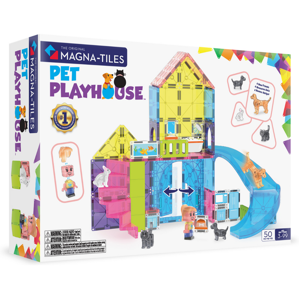 Magna-Tiles Pet Playhouse 50pc
