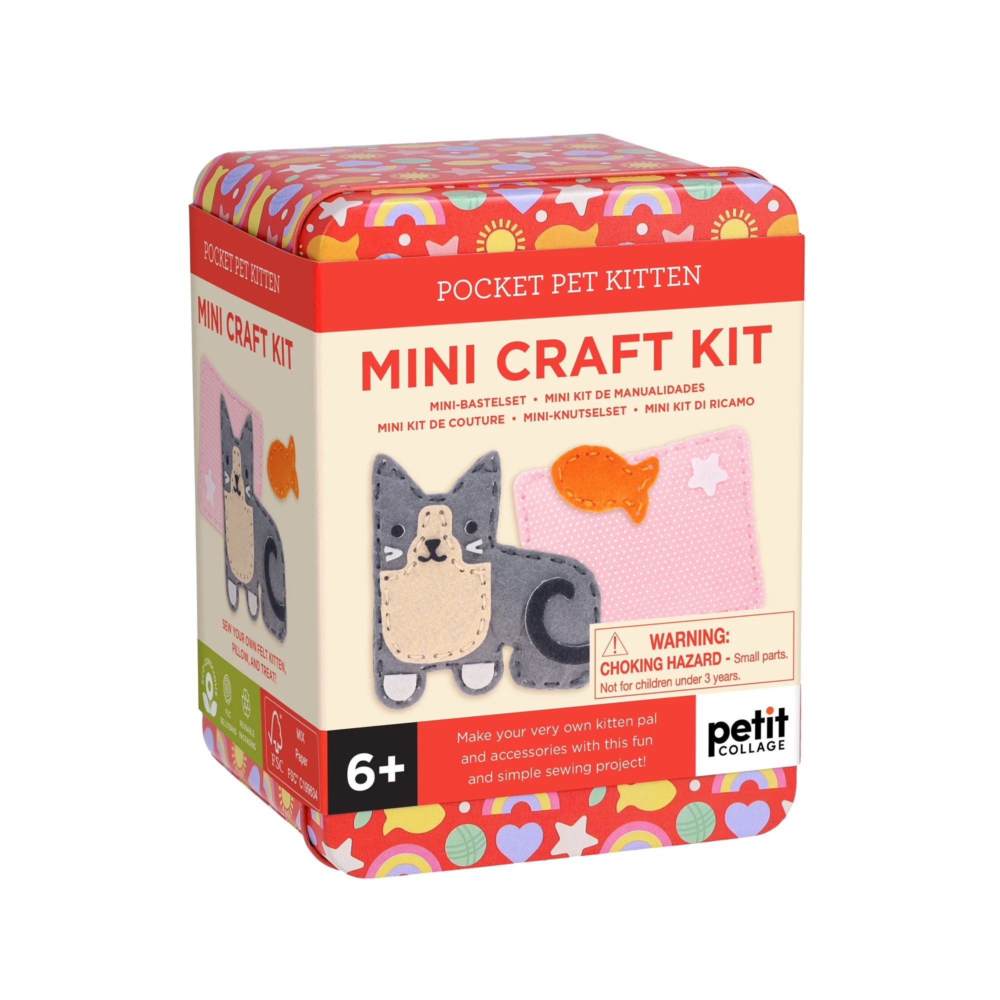 Mini Craft Kit: Pocket Pet Kitten