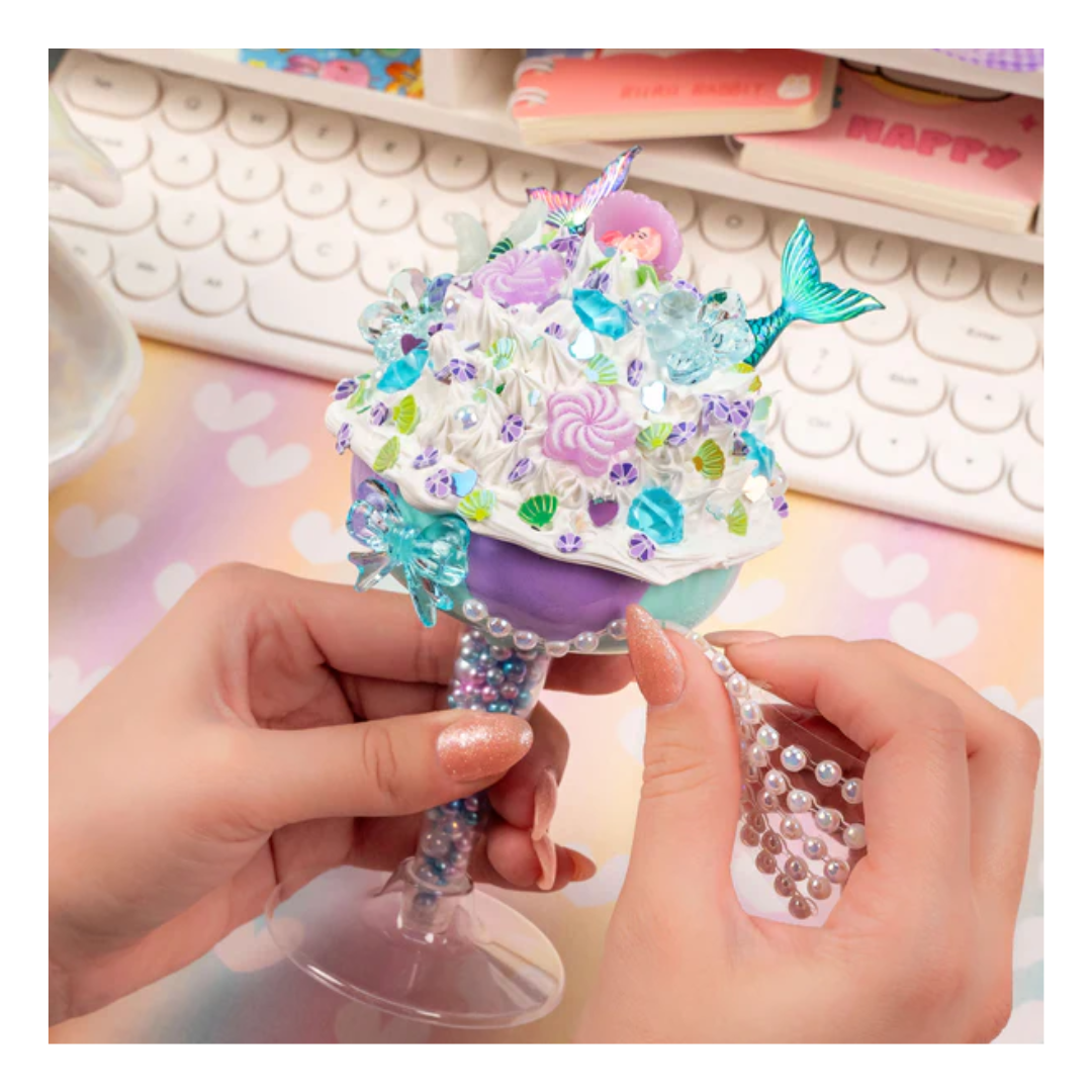 Play &amp; Display Mermaid Parfait Clay Cafe Kit
