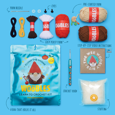 Flump the Gnome Crochet Kit